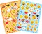 TINYMILLS Emoji Birthday Party Favor Set (12 multi-point pencils, 12 stampers, 12 sticker sheets, 12 small spiral notepads) Emoji Pencils Emoji Stampers Emoji Notepads Emoji Stickers